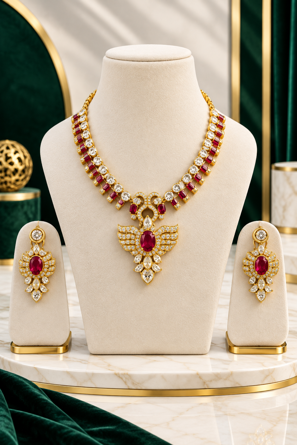 Royal Kundan Pearl Necklace