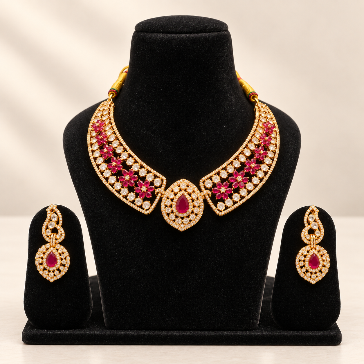 Royal Kundan Pearl Necklace